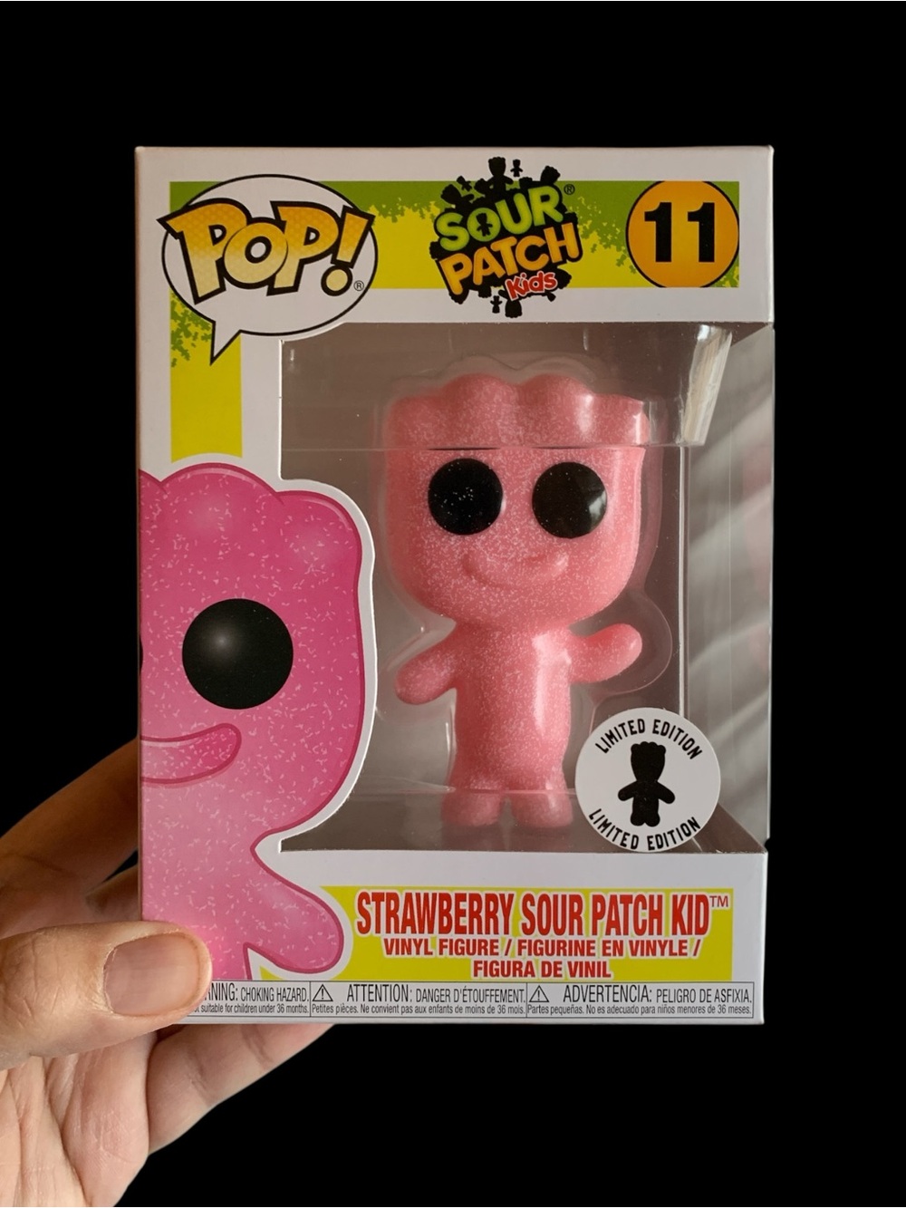 Vaulted 2020 Limited Edition Strawberry Sour Patch Kid Funko Pop New w/Protector